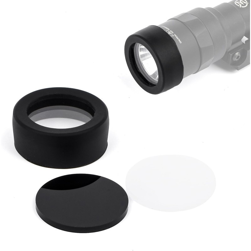 WADSN x3 Filtres & Protections Optique / Lampe 28mm Polycarbonate