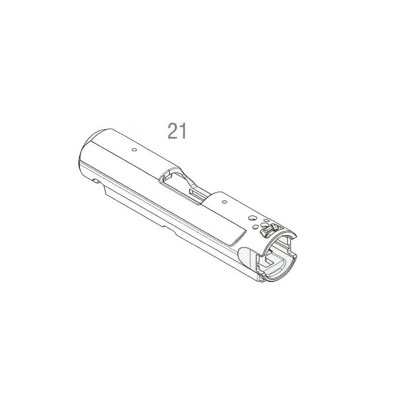 Action Army AAP01 Upper ABS Black Part:21