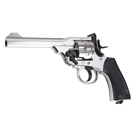 WinGun Webley MKVI Silver/Bk Co2 792 Break-Top Métal