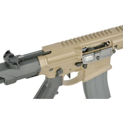 Double Eagle / EMG N4 Ghetto Blaster Noveske MWS Gen.3 Tan GBBR 35BBs 1.14J