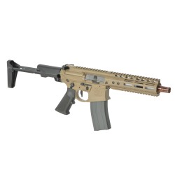 Double Eagle / EMG N4 Ghetto Blaster Noveske MWS Gen.3 Tan GBBR 35BBs 1.14J