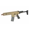 Double Eagle / EMG N4 Ghetto Blaster Noveske MWS Gen.3 Tan GBBR 35BBs 1.14J