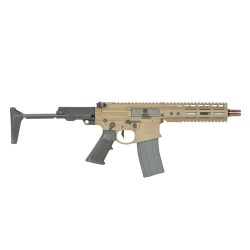 Double Eagle / EMG N4 Ghetto Blaster Noveske MWS Gen.3 Tan GBBR 35BBs 1.14J