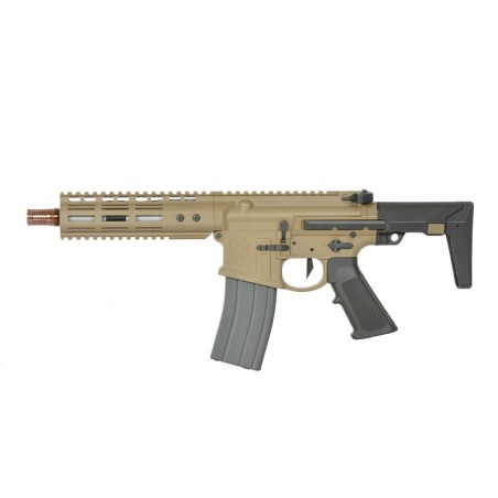 Double Eagle / EMG N4 Ghetto Blaster Noveske MWS Gen.3 Tan GBBR 35BBs 1.14J