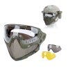 WoSport Pilot Mask (Steel mesh version) - Multicam