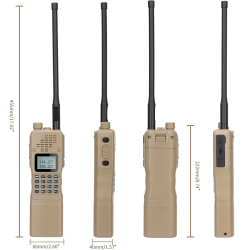 Baofeng Talkie Walkie Two-Way AN/PCR-152 Tan