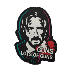 ACM Patch PVC Baba Yaga John Wick Guns Lots Of Guns 95X70mm