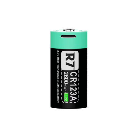 ACM CR123A R7 3.7V 2600Mah Rechargeable USB-C