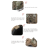 ACM Couvre Casque Fast Multicam Black