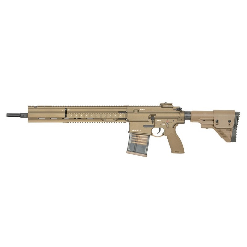 E&C EC204 417 DMR Semi-Auto Métal Tan 110BBs 1.8J