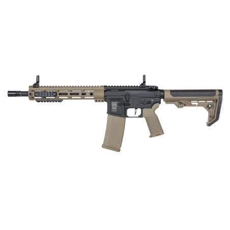 Specna Arms M4 SA-F05-RL FLEX HAL ETU M-Lok Light Ops/ New Receiver Half-Tan 300BBs 1.3J