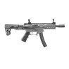 King Arms PDW SBR 9mm Shorty Gris 100BBs 1.2J