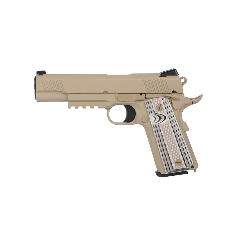 WE 1911 M45A1 Gaz Tan 16BBS 0.9J