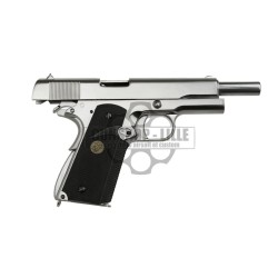 WE 1911 MEU V3 Silver Gaz 15BBs 1J