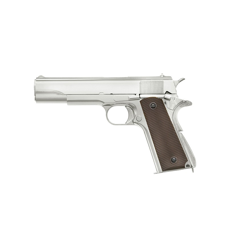 Golden Eagle 1911 Silver Gaz 20BBs 0.95J