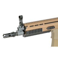 FN SCAR-L Mosfet ETU ESHOOTER 25rps Métal Dark Earth AEG 1.3J