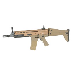 FN SCAR-L Mosfet ETU ESHOOTER 25rps Métal Dark Earth AEG 1.3J