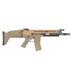 FN SCAR-L Mosfet ETU ESHOOTER 25rps Métal Dark Earth AEG 1.3J