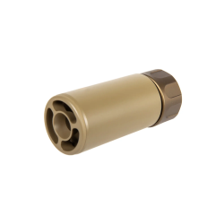 5KU Silencieux Court Special Force 90mm 14mm- Tan