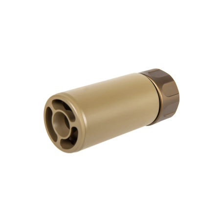 5KU Silencieux Court Special Force 90mm 14mm- Tan