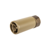 5KU Silencieux Court Special Force 90mm 14mm- Tan