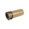 5KU Silencieux Court Special Force 90mm 14mm- Tan