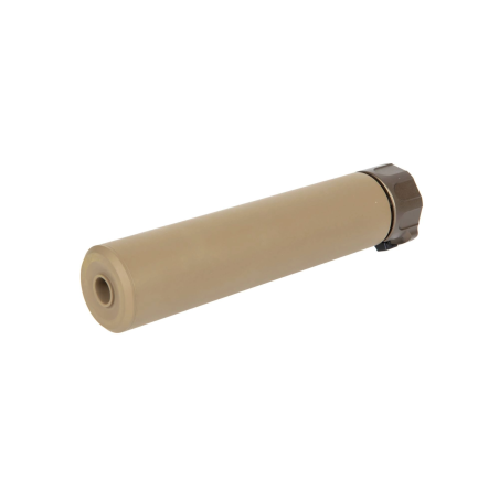 5KU Silencieux 5.56 QD Tan 175mm + Cache Flamme 14mm-