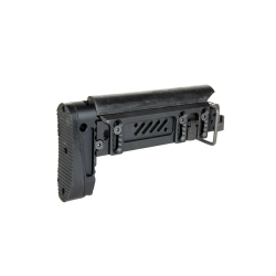 5KU CNC Alu PT-1 E&L AK Telescopic Side Foldind Buttstock Bk