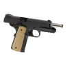 WE 1911 Kimber Desert Warrior Noir/Tan Gaz 15BBs 1J