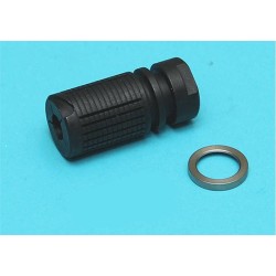 G&P URX Flash Hider Steel Knight's Armament (14mm CCW)