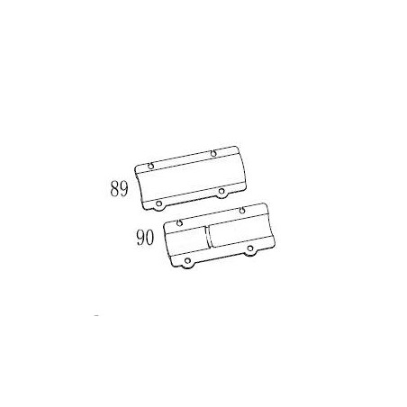 Cybergun x2 part ABS FAMAS Ref:400906/400907 AEG Part-89&90