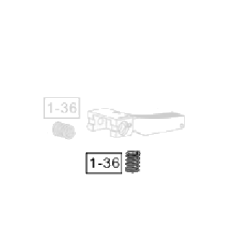 ASG Dan Wesson 357 Ressort Mire Arriere Part:1-36