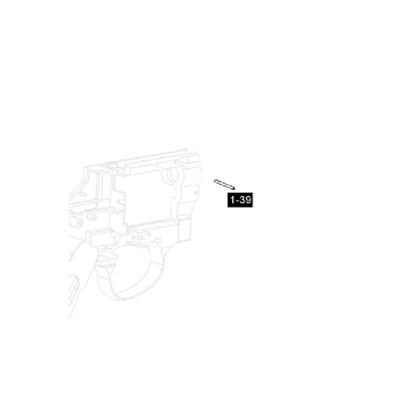 ASG Dan Wesson 357 Pin /Goupille de Canon Part:1-39