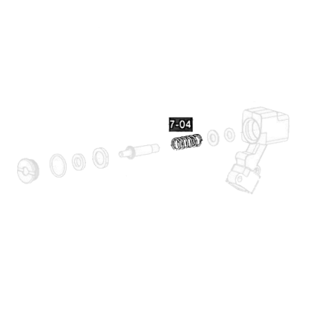 ASG Dan Wesson 357 Ressort Bloc Percussion Part:7-04