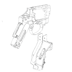 ASG Dan Wesson 357 Corps / Body Silver Part:1-01/1-05