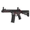 Lancer Tactical LT-32 M4 Hellion 7" Noir/Rouge 120BBs 1J