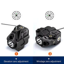 ACM Combiné Lampe Laser Rouge GBB Montage Picatinny USB Magnétique