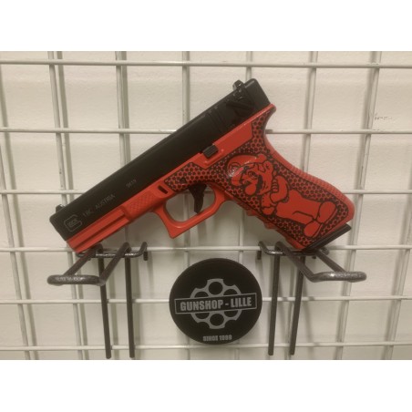 GS2.0 JS Tactical G18C Mario Noir/Rouge Mario Gen.3 Gaz 25BBs 1J