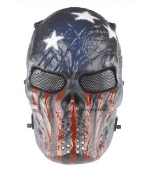 ACM Masque Grillagé Tactical Skull Captain