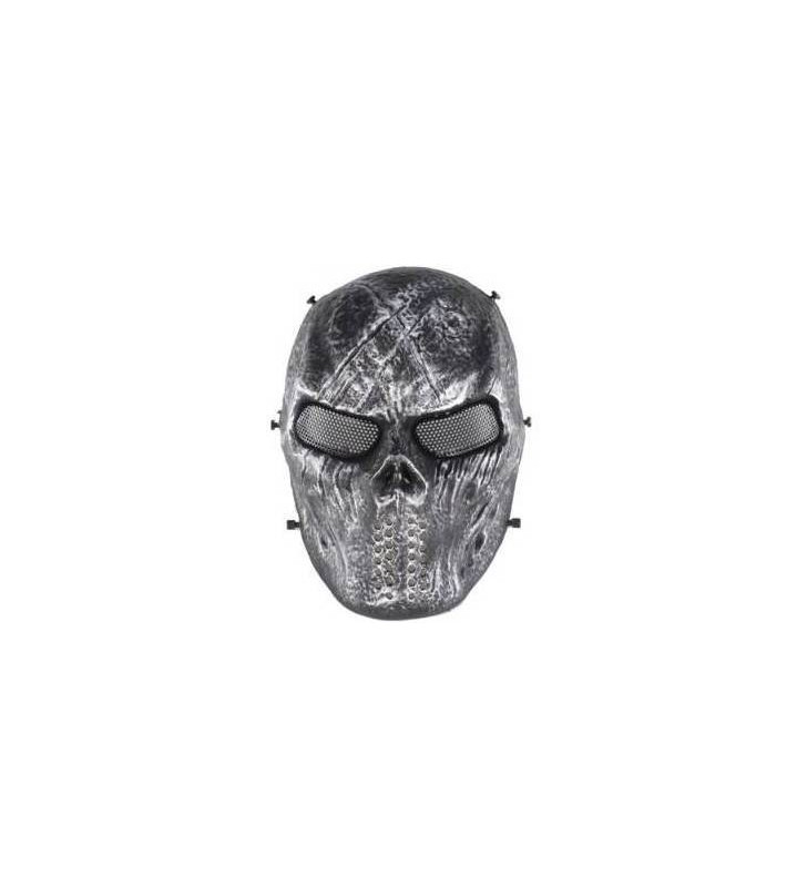 ACM Masque Grillagé Tactical Skull Silver