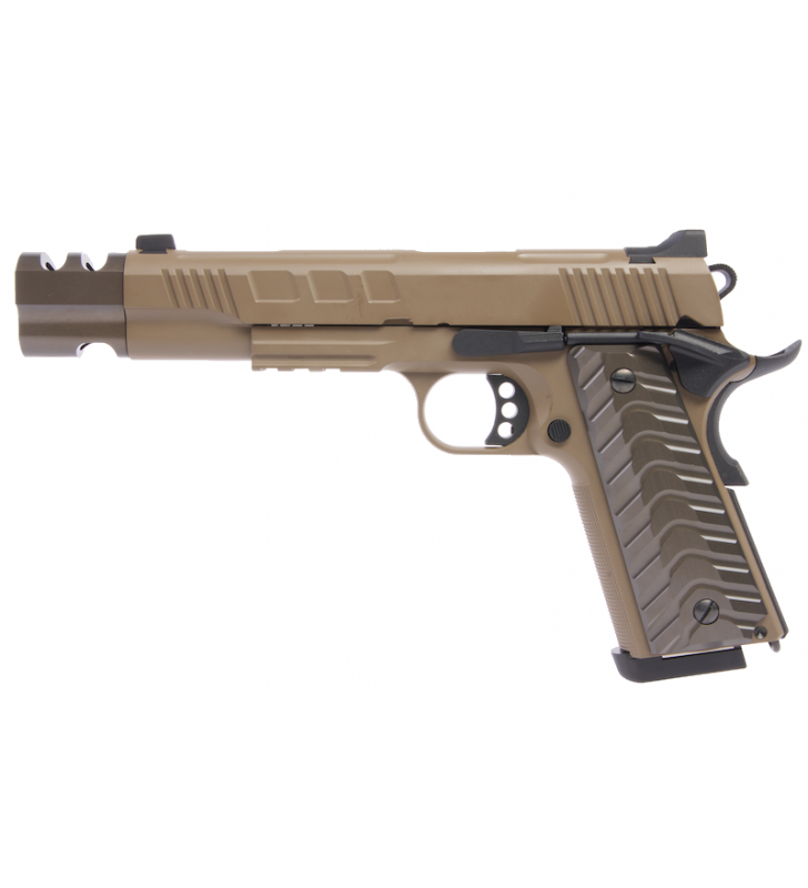 KJW KP-16 Co2 Tan Compensateur 16BBs 1J