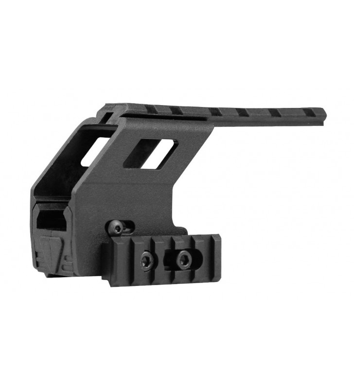 Delta Tactics Adaptateur Multi-Rails Glock Noir Nylon