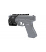 Delta Tactics Adaptateur Multi-Rails Glock Noir Nylon