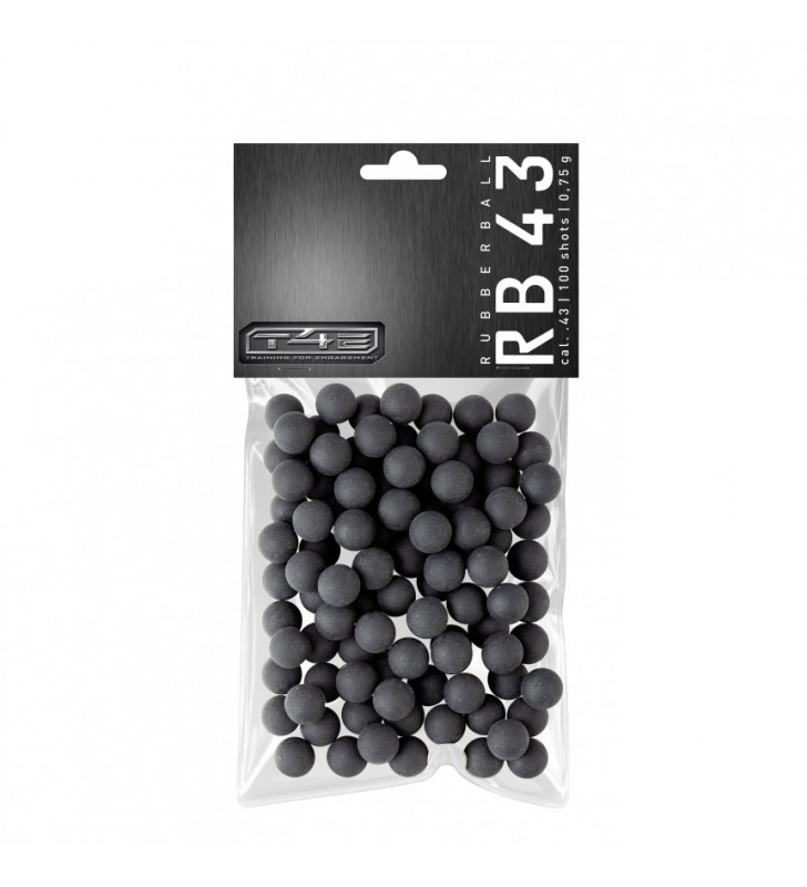 Umarex 100 Billes Caoutchouc Cal.43 /0.75g