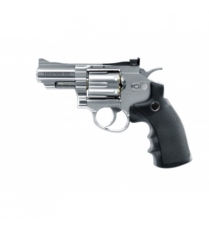 Umarex Revolver Legends S25 Silver Co2 4.5mm 6BBs 3J