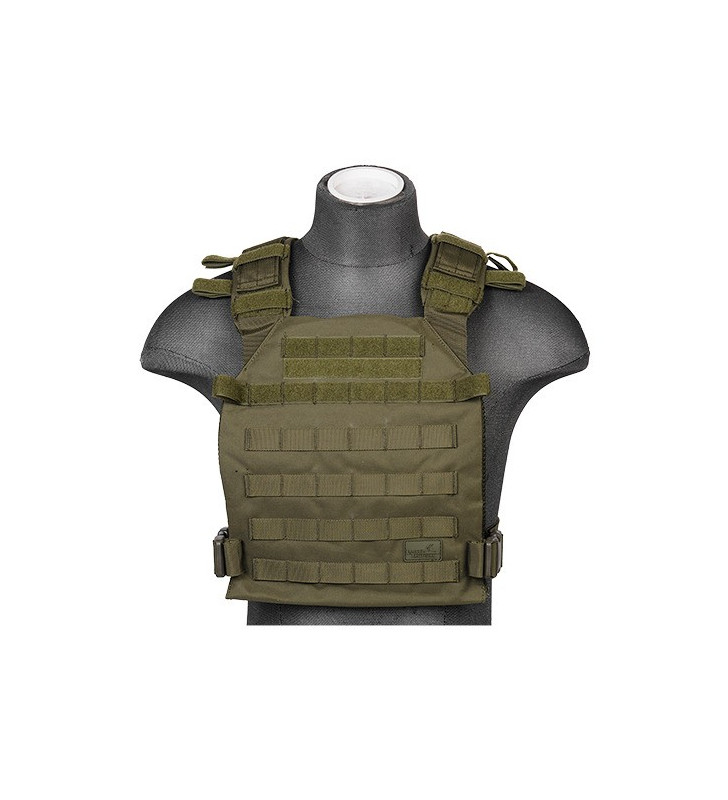 Lancer Tactical Gilet Leger Plate Carrier OD 1000D