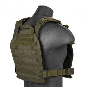 Lancer Tactical Gilet Leger Plate Carrier OD 1000D