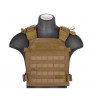 Lancer Tactical Gilet Leger Plate Carrier Coyote Brown 1000D