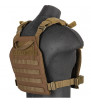 Lancer Tactical Gilet Leger Plate Carrier Coyote Brown 1000D