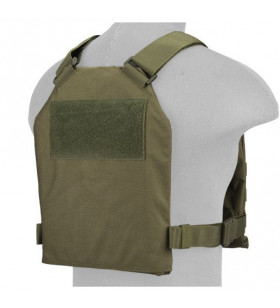 Lancer Tactical Gilet Standard Plate Carrier OD 1000D